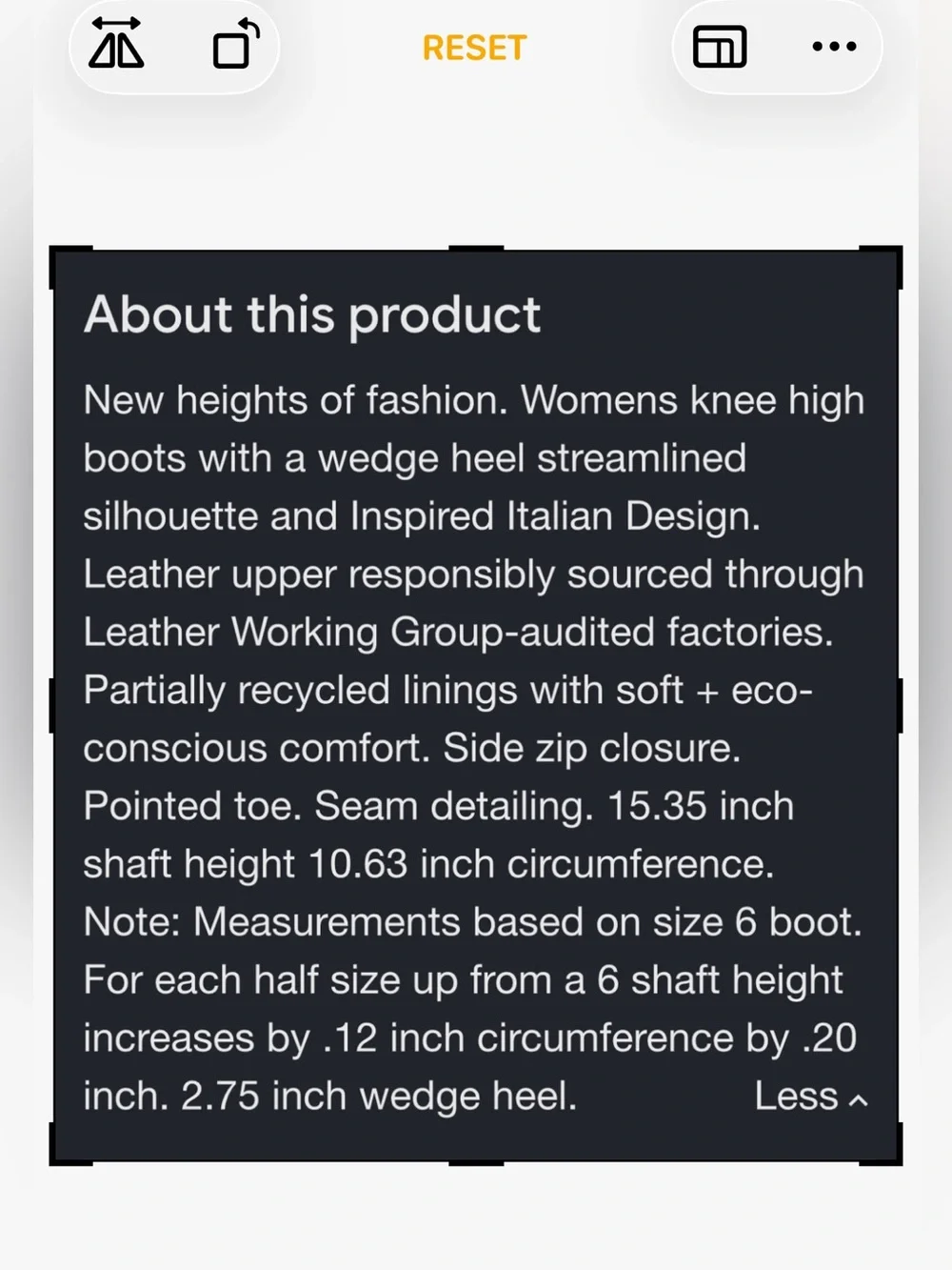 Franco Sarto Black Over-the-Knee Pointed-Toe Boots